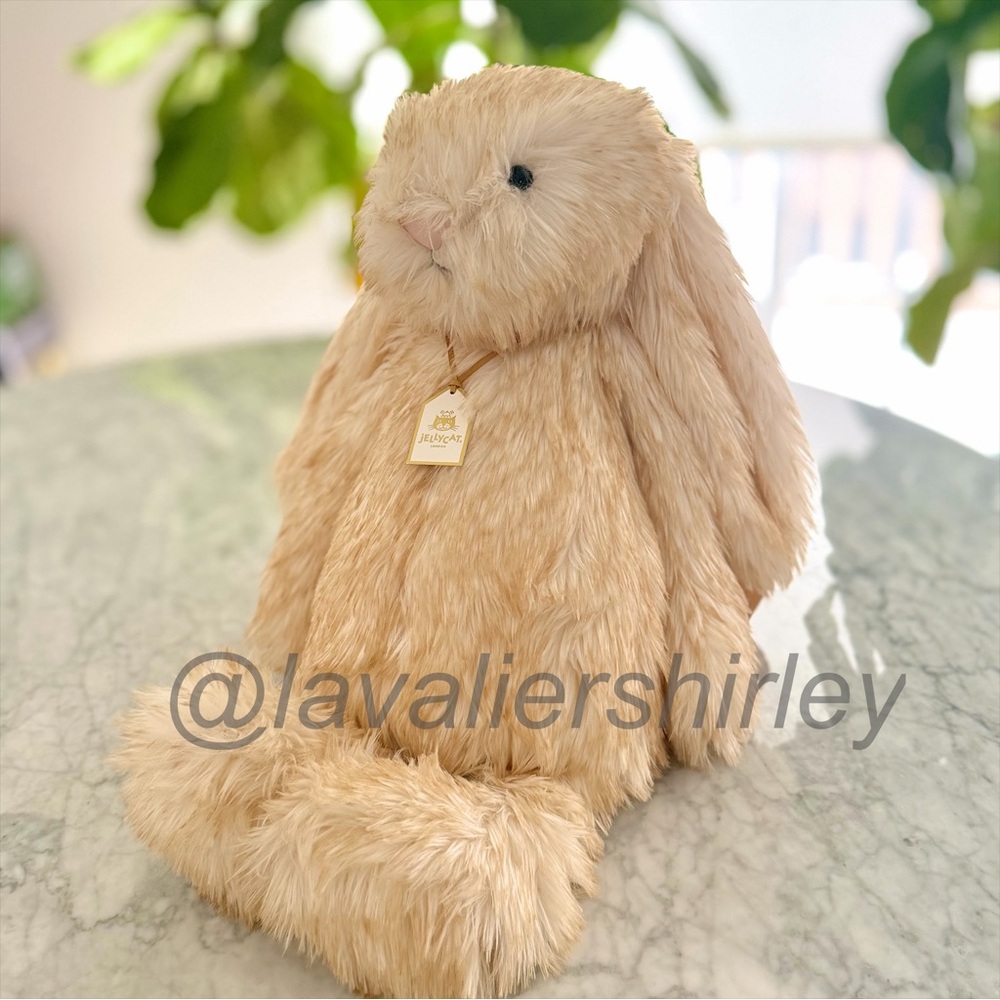 Jellycat Springlowe Luxe Bunny NWT Authentic